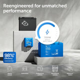 Victron Energy DC to DC Charger Bluetooth 12/12-Volt 50 amp 700-Watt