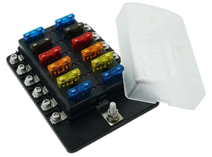 12 Fuse Box  موزع فيوزات