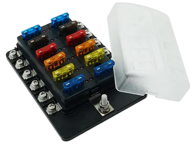 12 Fuse Box  موزع فيوزات