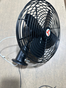 Black 2 speed Fan مروحة