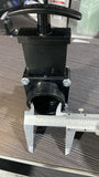ABS Gate Valve, Black, 1-1/2" Slip محبس