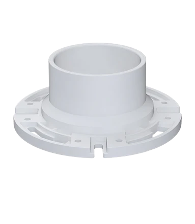 Toilet Floor Socket White
