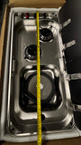 2 Burner Stove with sink 77 Cm مغسلة وطباخ