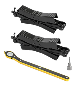 RV Wheel Chock Stabilizer 2 Set مثبت العجلات
