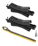 RV Wheel Chock Stabilizer 2 Set مثبت العجلات