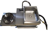 Rv stainless Steel Sink and Stove مطبخ خارجي