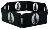 Portable Campfire Ring حاجز شبة النار