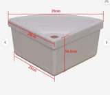 Acrylic Sink with Pull-out Faucet حوض مغسلة