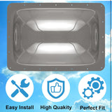 Sky Light Smoke SHOWER COVER غطاء منور الشور⁩