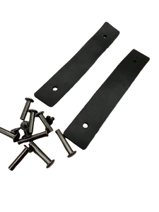 Leather Drawer Pulls Black مسكات الادراج