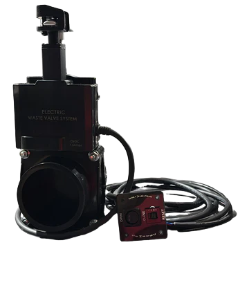 Electric waste Valve system 12v DC 1.5 Amps محبس اتماك