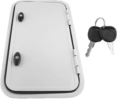 Storage Door White 1000 Wide x 400 High باب مخزن