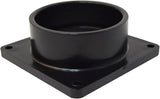 2" Slip Hub Flange , Black