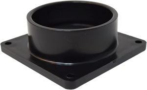 2" Slip Hub Flange , Black