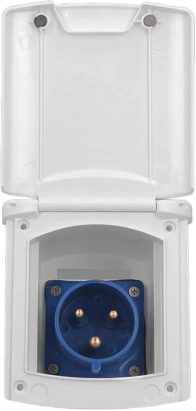 Electric socket 32A White مدخل كهرباء