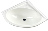 Corner Wash White  حوض مغسلة بلاستك
