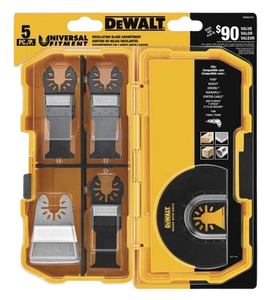 DEWALT Oscillating Tool Blades Kit, 5-Piece
