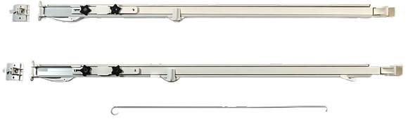 Carefree Fiesta White Manual RV Awning Arms Set
