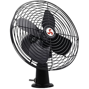 Black 2 speed Fan مروحة
