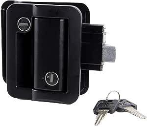 Door RV Lock Black قفل باب مقطورة⁩ اسود