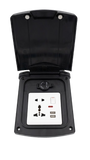 Electric Outlet Black مخرج كهرباء