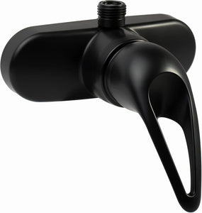 Single Lever RV Shower Faucet - Matte Black