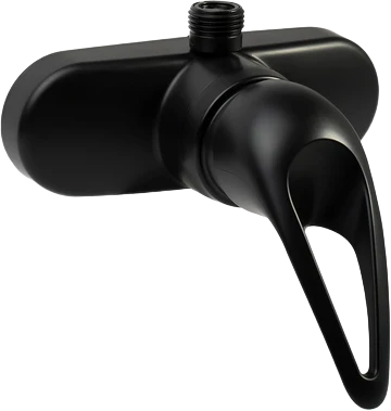 Single Lever RV Shower Faucet - Matte Black