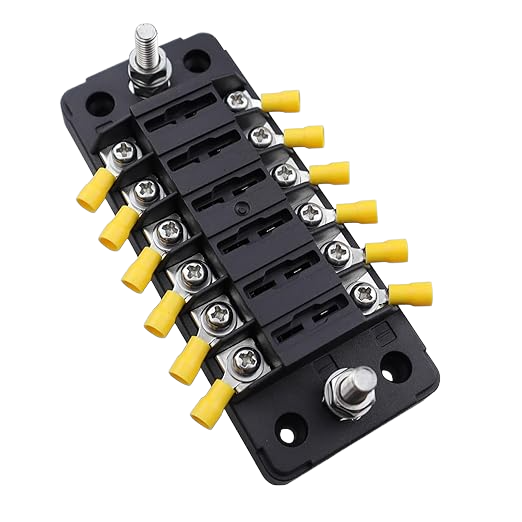 6 Fuse Box  صندوق فيوزات عامودي