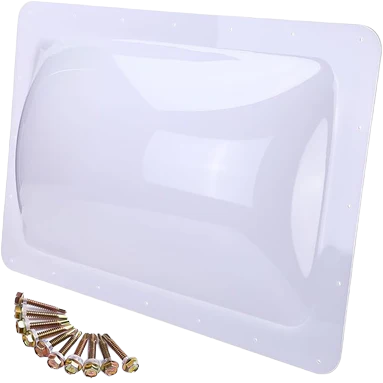 Sky Light white SHOWER COVER غطاء منور الشور⁩