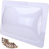 Sky Light white SHOWER COVER غطاء منور الشور⁩