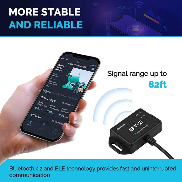 Renogy BT-2 Bluetooth Module RJ45 جهاز  متابعة الطاقة الشمسية