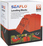SEAFLO Heavy Duty RV Leveling 10 Blocks قوالب التسوية