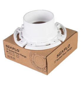 Toilet Floor Socket White