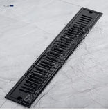Black Stainless Steel Floor Drain تصريف الشور