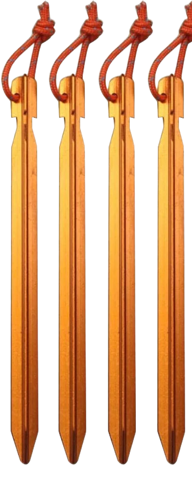 4 Pic Aluminum Tent Stakes اوتاد