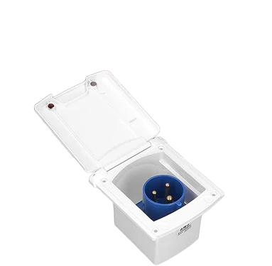 Electric socket 16A White مدخل كهرباء