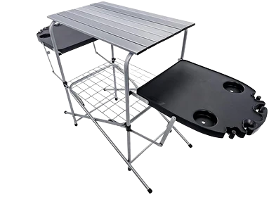 Foldable Outdoor Grilling Table طاولة متنقلة
