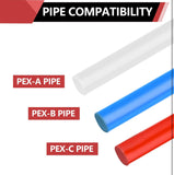 Pex 1/2" Pex X 1/2" Female Swivel Elbow وصلة كوع