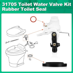 Toilet Water Valve Kit Thetford طقم إصلاح المرحاض