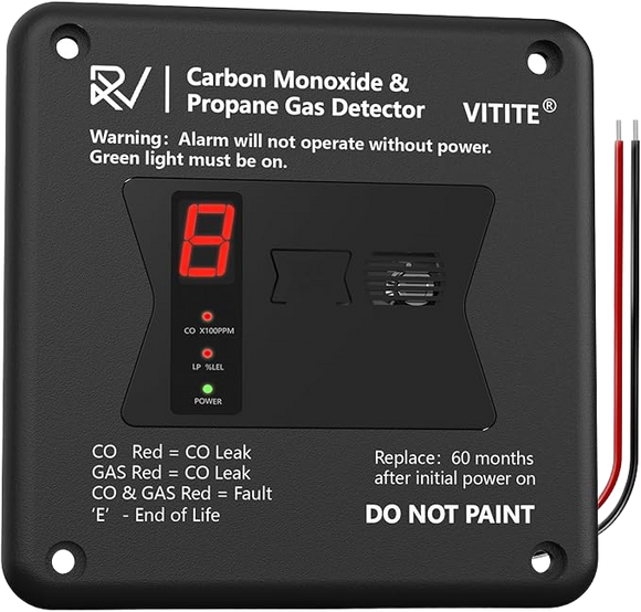 Carbon Monoxide & Propane Detector كاشف الغاز
