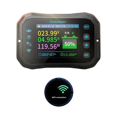 Battery monitor 600 Amps مراقبة البطارية