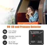 Carbon Monoxide & Propane Detector كاشف الغاز