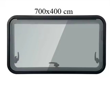 700x400Cm Side glass Window شباك جانبي زجاج