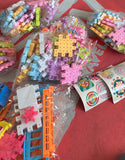 building blocks 203pcs with dual motors and rails لعبة