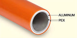 Aluminum Plastic Water pipe 1/2 inch American standard Blue هوز