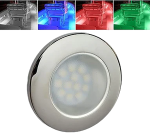 FLUSH Mount 2.75" RGBW LED ليت لقارب