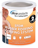 Dicor RPCRC1 Rubber Roof Coating - 1 Gallon عاز للسقف