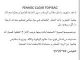 FENNEC CLEAR TOP BAG