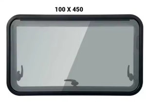 100x450 Cm Side glass Window شباك جانبي زجاج
