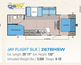 2015 Jayco Jay Flight  SLX 267 BHSW